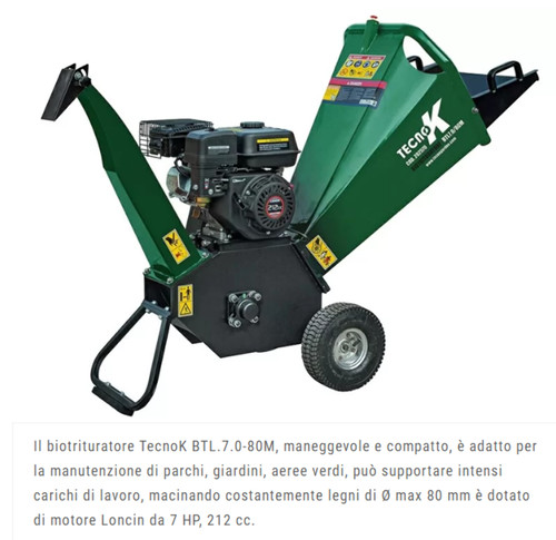 Biotrituratore scoppio - a,